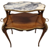French TeaTable Serving Table Wood 1860s - Namještaj - 
