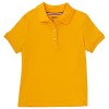 French Toast Girls' Short Sleeve Interlock Polo with Picot Collar - Shirts - $5.90 