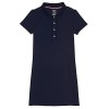 French Toast Girls' Short Sleeve Ruffle Placket Polo Dress - Obleke - $10.98  ~ 9.43€