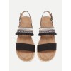 Fringe Detail Flat Sandals - Sandale - $29.00  ~ 24.91€