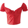 Front row bubble sleeve short sleeve T-s - Camisa - curtas - $25.99  ~ 22.32€