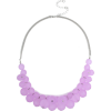 Frosted Ball Collar Necklace - Necklaces - 