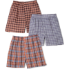 Fruit of the Loom Men's 3-Pack Assorted Tartan Plaids Woven Boxers - Underwear - $11.75 