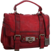 Frye Cameron Small Ant Pull Up Satchel Burnt Red - Bolsas - $398.00  ~ 341.84€