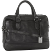 Frye James Work Zip Tumbled Full Grain DB116 Briefcase Black - Hand bag - $598.00 