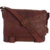 Frye Logan Messenger Bag Dark Brown - Torbe - $448.00  ~ 384.78€