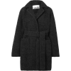 GANNI Belted wool-blend bouclé coat - Jacket - coats - 