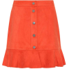 GANNI Salvia suede miniskirt - Faldas - $370.00  ~ 317.79€