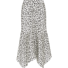 GANNI asymmetric printed midi skirt - Suknje - 