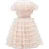 GIAMBATTISTA VALLI Off-the-shoulder ruff - sukienki - 