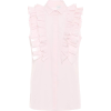 GIAMBATTISTA VALLI Ruffled cotton blouse - Ärmellose shirts - $516.00  ~ 443.18€