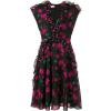GIAMBA rose print dress - Платья - 