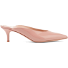 GIANVITO ROSSI 55 patent-leather mules - Klasični čevlji - 