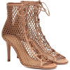 GIANVITO ROSSI Helena fishnet ankle boot - Boots - 