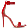 GIANVITO ROSSI Portofino 110 patent-leat - Sandals - 