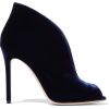 GIANVITO ROSSI Vamp velvet ankle boots - Stiefel - 