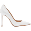 GIANVITO ROSSI White Patent Gianvito Pum - Classic shoes & Pumps - 426.00€  ~ £376.96