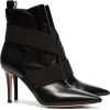 GIANVITO ROSSI black pilar 85 leather an - ブーツ - 