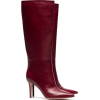 GIANVITO ROSSI burgundy Suzan 85 leather - Stiefel - 