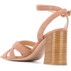 GIANVITO ROSSI cross strap sandals - Sandálias - 