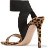 GIANVITO ROSSI leopard-print sandals - Sandały - 