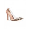 GIANVITO ROSSI pink, beige and black ple - Classic shoes & Pumps - 