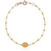 GIGI CLOZEAU yellow RG diamond and rose - Necklaces - 