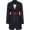 GIULIVA belted wool crepe blazer - Jaquetas e casacos - 