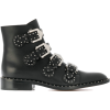 GIVENCHY studded buckled boots - Buty wysokie - 