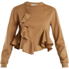 GIVENCHY wool jersey sweatshirt - 半袖衫/女式衬衫 - 