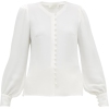 GOAT Blouse en crêpe de soie à boutons f - 长袖衫/女式衬衫 - 