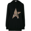 GOLDEN GOOSE logo embroidered hoodie - Pullovers - $560.00 