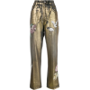 GOLDEN GOOSE spray painted wide leg jean - Traperice - $1,005.00  ~ 863.18€