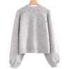GOODNIGHT MACAROON pearl studded sweater - Pullovers - 