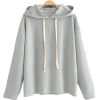 GOODNIGHT MACAROON drop shoulder hoodie - Jerseys - 