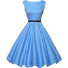 GRACE KARIN Boatneck Sleeveless Vintage  - Vestidos - $30.99  ~ 26.62€
