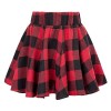 GRACE KARIN Kids Girls High Waisted Elastic Waist Flared A-Line Mini Skirt CL10660 - Skirts - $8.99 