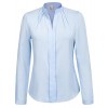 GRACE KARIN Office Lady Collared Chiffon Blouse Long Sleeve CLAF0212 - 半袖衫/女式衬衫 - $15.99  ~ ¥107.14