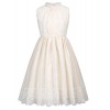 GRACE KARIN Sleeveless Lace Princess Wedding Dress For Girls - Obleke - $10.99  ~ 9.44€