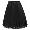 GRACE KARIN Women Double Layered Satin Skirt Extender Lace Half Slip CLAF0416 - Ropa interior - $10.99  ~ 9.44€