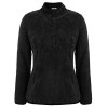 GRACE KARIN Women Warm Long Sleeve 1/4 Button Stand Fleece Pullover Sweatshirt with Pocket - Shirts - $35.99 