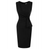 GRACE KARIN Women's Sleeveless Hips-Wrapped Slim Fit Bodycon Pencil Dress - Haljine - $17.99  ~ 15.45€
