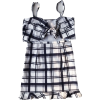 GRID BOW TIE SKIRT SET - Платья - $25.99  ~ 22.32€