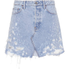 GRLFRND Milla cotton denim skirt - Юбки - 