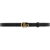 GUCCI Leather belt with double G buckle - Gürtel - 260.00€ 