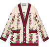 GUCCI Rose Garden print silk cardigan - 外套 - $2,190.00  ~ ¥14,673.73