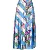 GUCCI striped floral skirt - Saias - 