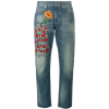 GUCCI 16AW SNAKE JEANS - Capri & Cropped - 