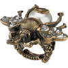 GUCCI Bee ring with crystals and pearl - Prstenje - 