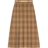 GUCCI Check wool A-line skirt - スカート - $2.20  ~ ¥248